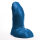 Fuck & Fist Buri L Dildo Blau 22,5 cm &Oslash; 9 cm