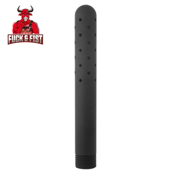 Fuck & Fist Anal Nozzle 360 Einlaufspitze Schwarz 15 cm