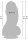 Hidden Desire Fat Boys Dildo PVC 29 cm Black
