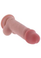 TOYJOY Deluxe Dual Density Thick Dildo 17 cm &oslash; 4,5 cm Beige