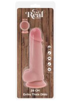 TOYJOY Deluxe Dual Density Thick Dildo 20 cm &oslash; 5 cm Beige