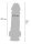 TOYJOY Deluxe Dual Density Thick Dildo 34.5 cm &oslash; 7.5 cm Beige