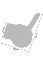 Hidden Desire Ride My Hard Dick 4,5 kg Brown