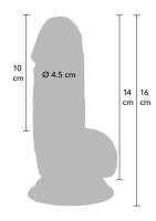 Hidden Desire Realistic Dildo PVC 14 cm Skin