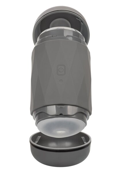 CalExotics Vibro Squeeze Stroker 16,5 cm Black