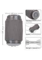 CalExotics Vibro Squeeze Pussy 16,5 cm Black