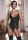 KOTEK Corset And Thong CO102 Black S/M