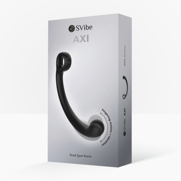 SNAIL VIBE AXI Varita Spot con Movimiento de Dedo - Granito Negro