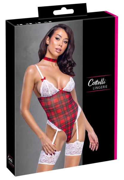 Cottelli Collection Body Plaid L
