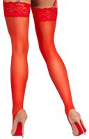 Cottelli Collection Str&uuml;mpfe rot XL