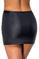 Cottelli Collection Skirt Rhinestone Zip M