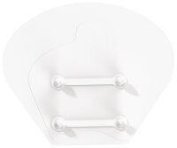 Luxus Self-Adhesive Stickers in a 5-Piece Set Transparent