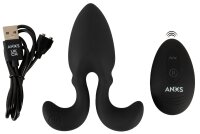 ANOS RC Vibrating Butt Plug with Flexible Arms