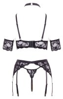 Abierta Fina Top Suspender Set S
