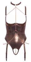 Abierta Fina Shelf Bra Body brownish S