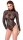 Noir Lace Body with Open Crotch Black XL