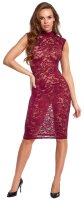 Lace Dress red XL