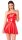 Noir Wetlook Mini Dress Red S