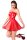 Noir Wetlook Mini Dress Red S