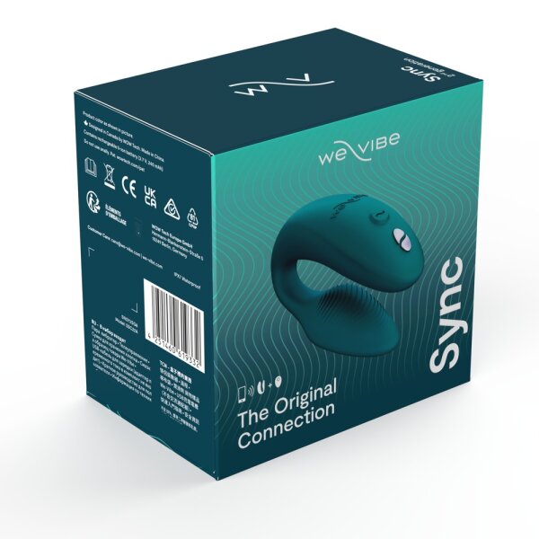 We-Vibe Sync 2 couples vibrator green 7.8 cm