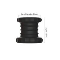 KSB Squeeze Silikon Ball Stretcher Ultra schwarz