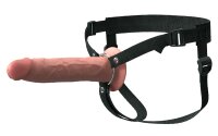 Pipedream Hollow Silicone Dildo with Strap-On Harness...