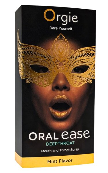 Orgie Oral Ease Deepthroat Mouth Spray with Mint Flavor 15 ml