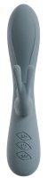 beau coeur Velina Rabbit Vibrator Blau 20 cm