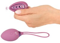 beau coeur Rovana Liebeskugel mit Vibration Rosa 6 cm &Oslash; 3,9 cm