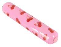 beau coeur Cherry Mini Vibrator Pink 8.7 cm