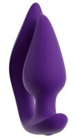 You2Toys Smile RC 2in1 Plug & Panty Vibrator Purple 11 cm &Oslash; 3.5 cm