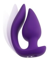 You2Toys Smile RC 2in1 Plug & Panty Vibrator Purple 11 cm &Oslash; 3.5 cm