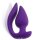 You2Toys Smile RC 2in1 Plug & Panty Vibrator Purple 11 cm &Oslash; 3.5 cm