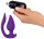 You2Toys Smile RC 2in1 Plug & Panty Vibrator Purple 11 cm &Oslash; 3.5 cm