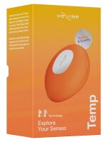 We-Vibe Temp Clitoral Vibrator Orange 9.7 cm