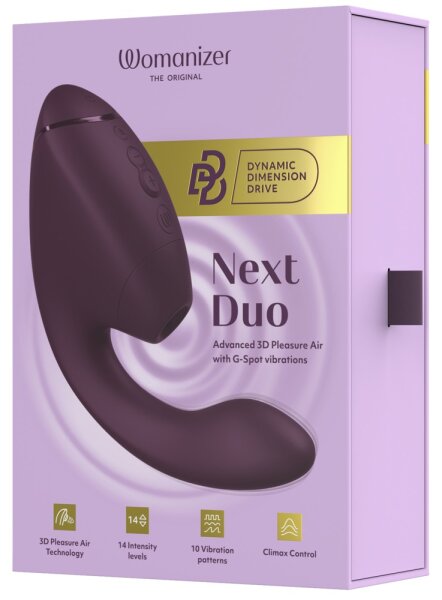 Womanizer Next Duo Dual Vibrator Purple