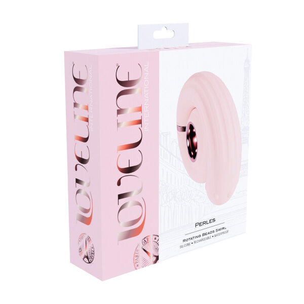 Loveline Perles rotating beads swirl pink &Oslash; 3.7 cm