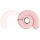 Loveline Perles rotating beads swirl pink &Oslash; 3.7 cm