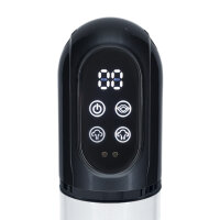 Shots Engage Automatic Waterproof Penis Pump and Masturbator Black