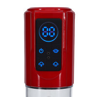 Shots MegaLift Automatic Waterproof Penis Pump Red