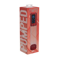 Shots MegaLift Automatic Waterproof Penis Pump Red