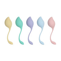 Loveline Pelvic Stem kegel kit 5-piece multicolor &Oslash; 3.5 cm
