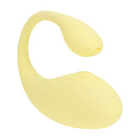 Loveline G-Spot Vibe mit Fernbedienung Gelb 8 cm &Oslash;...