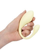 Loveline G-spot vibe with remote control yellow 8 cm &Oslash; 3.5 cm