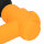 Loveline Mini Rechargable Microboost Massager Orange &Oslash; 3.5 cm