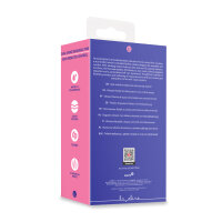 Loveline dual-ended bendable vibe with remote control purple 10 cm &Oslash; 3.5 cm