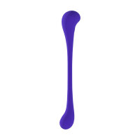 Loveline dual-ended bendable vibe with remote control purple 10 cm &Oslash; 3.5 cm