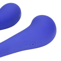 Loveline dual-ended bendable vibe with remote control purple 10 cm &Oslash; 3.5 cm