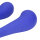 Loveline dual-ended bendable vibe with remote control purple 10 cm &Oslash; 3.5 cm