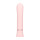 Loveline Mystique Ribbed Rabbit Vibrator Rosa 7,5 cm &Oslash; 3,4 cm